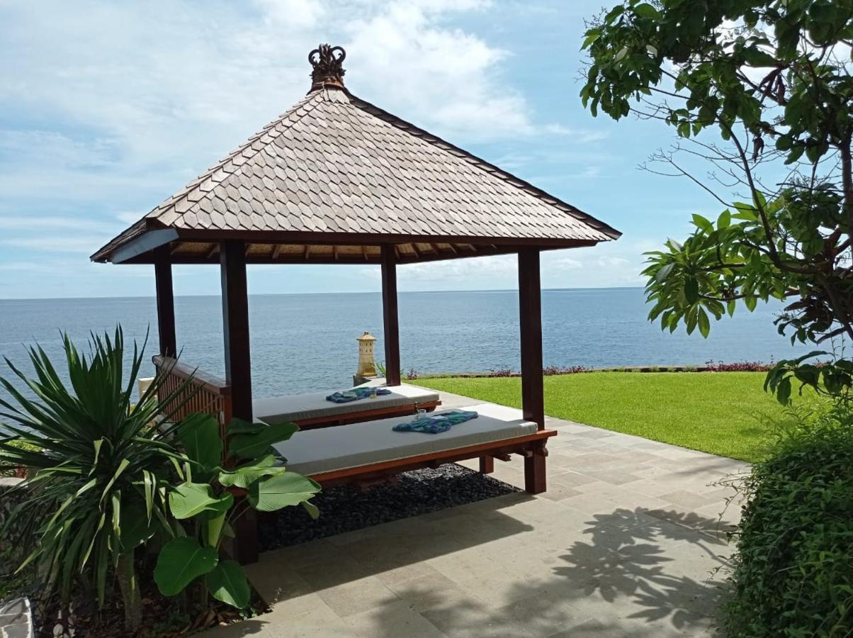 Absolute Beachfront, Paradise, 3Br Villa With Private Pool On 1200M2 Of Tropical Land Tulamben Dış mekan fotoğraf